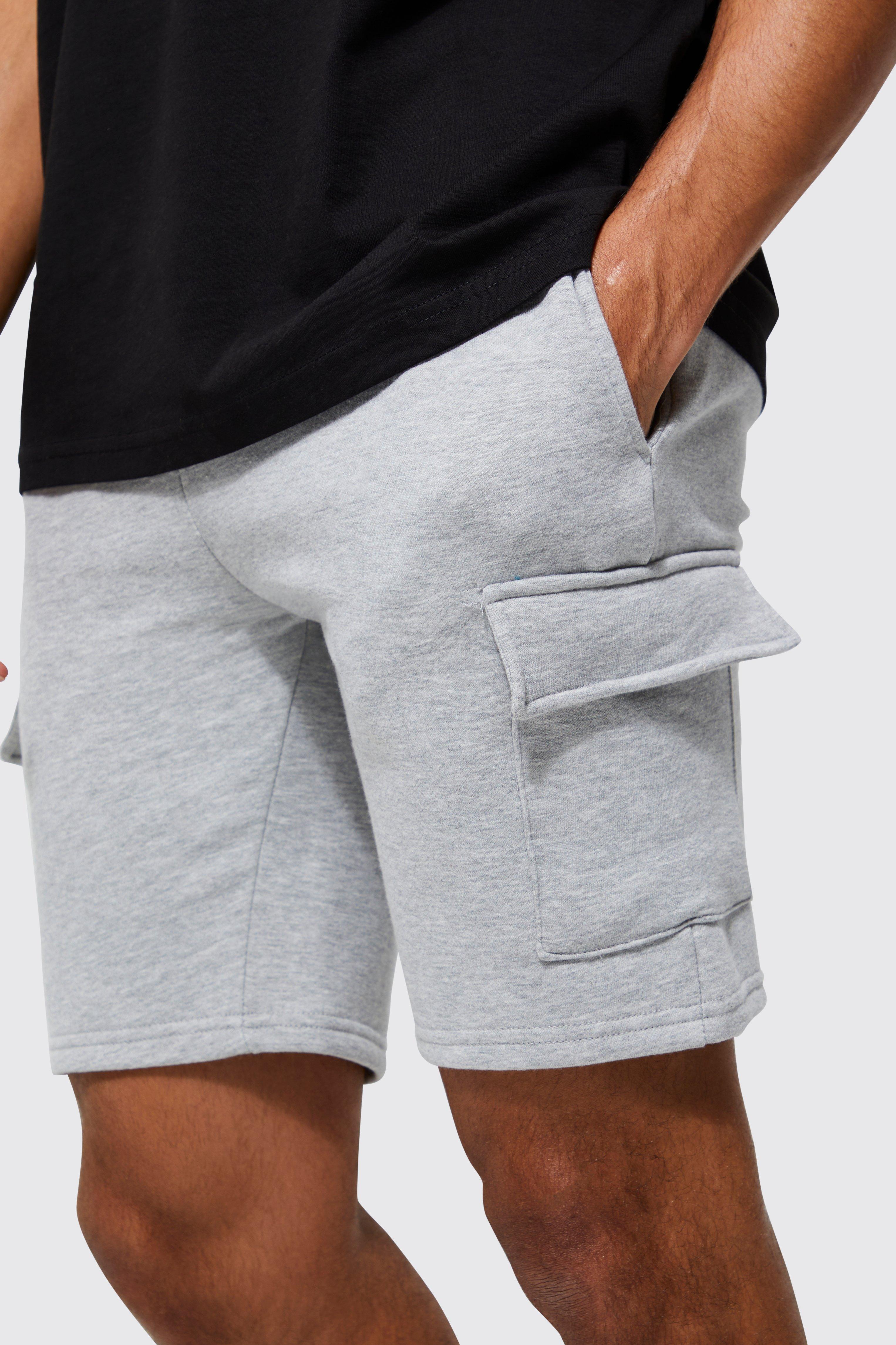 Cargo jersey shorts sale